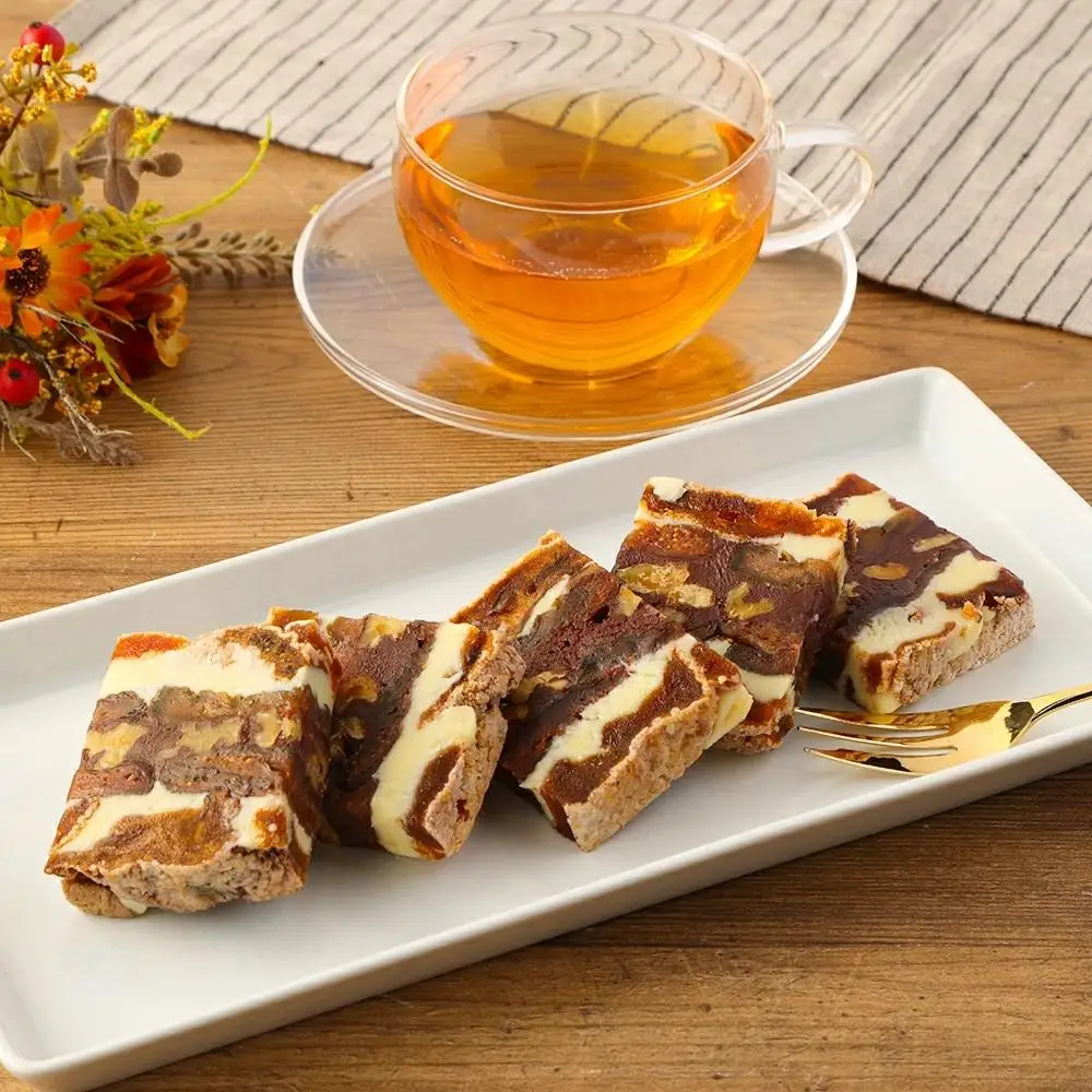 【一善や】干柿と胡桃と無花果のミルフィーユ(6個入り)