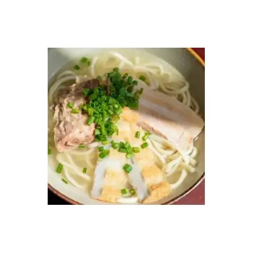 MT001　宮古そばセット5食セット（麺・出汁・かまぼこ・お肉）5食分