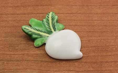 源右衛門窯 蕪絵 箸置 器 食器 はしおき 野菜 有田焼 35000円 3.5万円 A35-569