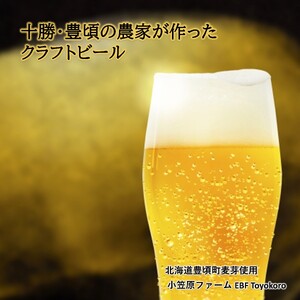 十勝 北海道 豊頃の農家が作ったクラフトビール330ml×3本 ビール