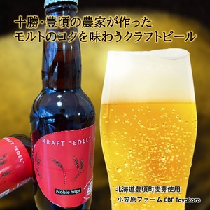 十勝 北海道 豊頃の農家が作ったクラフトビール330ml×6本 ビール