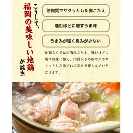 【毎月定期便】福岡限定!はかた地どり水炊き6種盛りセット(3～4人前)全12回_肉 水炊き 鶏肉 鍋 鍋セット  肉 地鶏 鶏肉   惣菜・加工品 肉 鍋 なべ ナベ  定期便 定期便  _【配送不可地域：離島】【4054422】