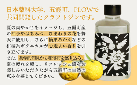 【クラフトジン】HANABI Gin 500ml／ 数量限定 お酒 酒 アルコール ジン クラフトジン 和ハッカ 和薄荷 特産 柑橘 スパイス フレッシュ 茨城県 五霞町