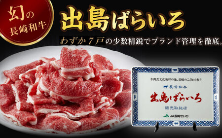 【全12回定期便】長崎和牛出島ばらいろ切り落とし（モモ、バラ、カタのいずれか）400g×2 計800g [RCI019] 長崎和牛 切り落とし 長崎和牛 切り落とし九州 長崎