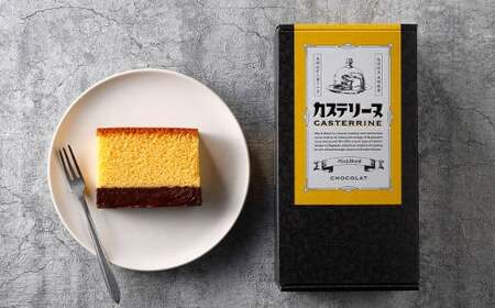 【全12回定期便】長崎カステリーヌショコラ 1本 合計12本 ／ スイーツ デザート カステラ おかし 菓子 おやつ チョコレート ショコラ テリーヌ ご当地スイーツ かすてら テリーヌ 長崎県 長崎市