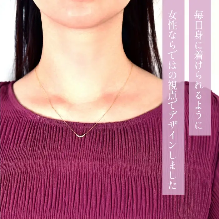 K10　イエローゴールド　ダイヤ0.08ｃｔ　ネックレス 　 管理番号208183 218-153