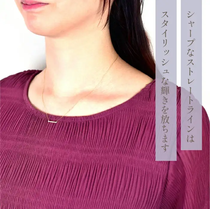 K10　イエローゴールド　ダイヤ0.08ｃｔ　ネックレス　 管理番号208181 218-155