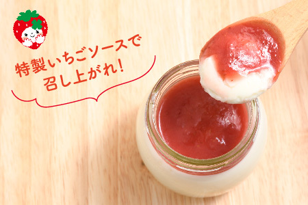 塩ミルクプリン～いちごソース付～(H017115)