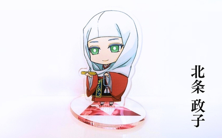 【アクリルスタンド】鎌倉殿の北条2人（政子　義時） 豆本おまけ付