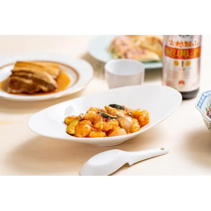 福岡市の中華料理屋「ぱんだのゴハン」の中華6品セット（博多もつ麻婆/海老チリ/山椒辛子明太子/熊猫餃子/糸島ハス飯/黒酢スブタ） | 食品 加工食品 人気 おすすめ 送料無料