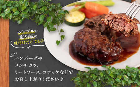 鹿肉 ひき肉 600g (300g×2P)  鹿肉 ジビエ ハンバーグ 北海道 [AJAO056]