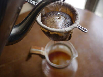 【つちうらネル】業務用 コーヒーネルフィルター 5人用＋土浦ブレンド200g ※離島への配送不可