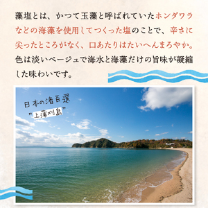 海人の藻塩 スタンドパックセット　塩 ミネラル 調味料 まろやか ギフト お取り寄せ 広島限定 パッケージ ku103-001-r
