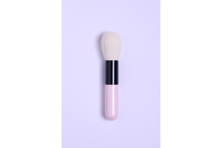 高級化粧筆 古羊毛 なでしこ  パールピンク ２本セット （チーク/シャドウ）動物毛 羊毛 アイシャドウ ブラシ ノーズシャドウ 頬紅 ほお紅 化粧 メイク 化粧箱入り 贈り物 ギフト プレゼント 送料無料 広島県 呉市 ku076-007-r