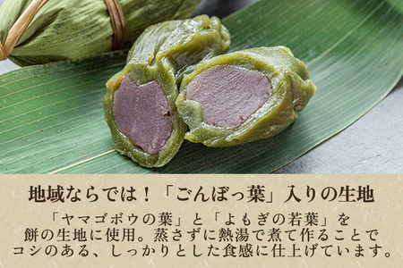 笹団子 金太郎の笹だんご（つぶあん）10個入 【涌井金太郎商店】