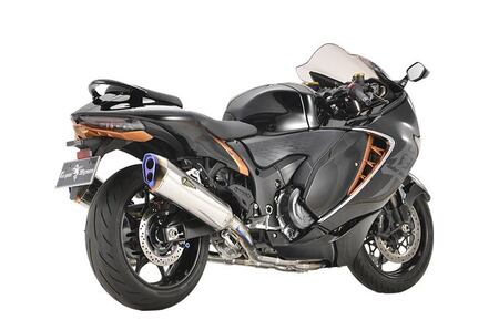 Hayabusa（’21〜） GT SPEC チタン フルエキゾースト ツイン チタンポリッシュ / バイク マフラー 部品 パーツ カスタム / 亀山市 / 株式会社アールズ・ギア [AMBI001]