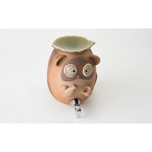 【信楽焼・明山】 焼酎サーバー ほろ酔いたぬき 2.2L s10-4