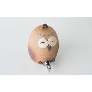【信楽焼・明山】　焼酎サーバーニコニコふくろう 2.2L　s10-2