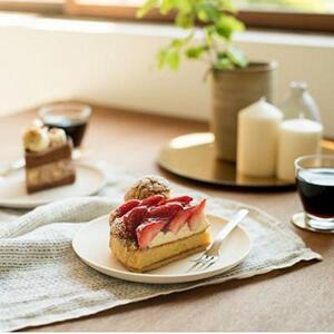 【信楽焼・明山】GRAIN WARE 　SHIROTSUCHI PLATE　2枚セットac-10