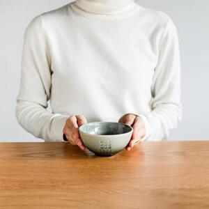 【信楽焼・明山】お茶碗（月白/青緑）2個セットht-2830