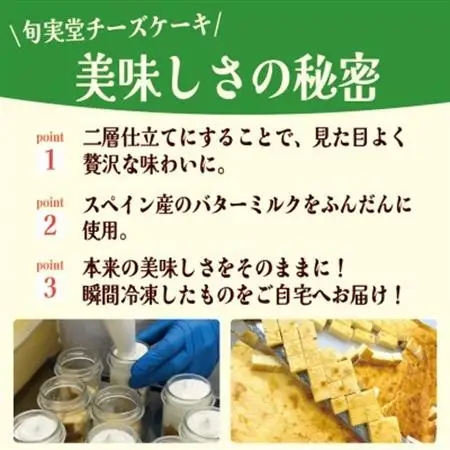 〔伊東温泉で人気〕旬実堂 2層仕立てのチーズケーキ9個入_菓子・スイーツ ケーキ  _【配送不可地域：離島】【1538947】