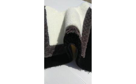 【ホワイト,グレー,ブラック】ボルガトイレマット約60cm×約60cm