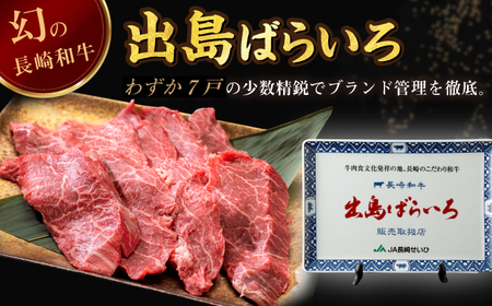 長崎和牛出島ばらいろ 特選焼肉セット（ロース カルビ カタロース モモ のいずれか2種類）約300g×2[RCI045] 長崎和牛 焼肉 長崎和牛 焼肉 長崎和牛 焼肉九州 長崎