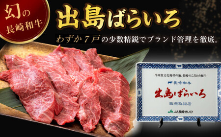 【全12回定期便】長崎和牛出島ばらいろ 特選焼肉セット（ロース カルビ カタロース モモ のいずれか2種類）約300g×2[RCI048] 長崎和牛 焼肉 長崎和牛 焼肉九州 長崎