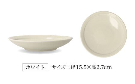 【美濃焼】[軽量食器] YOUHEN 15cmプレート 4枚セット(ホワイト×2 ネイビー×2)　多治見市 / 井澤コーポレーション 食器 プレート 皿[TBP197]