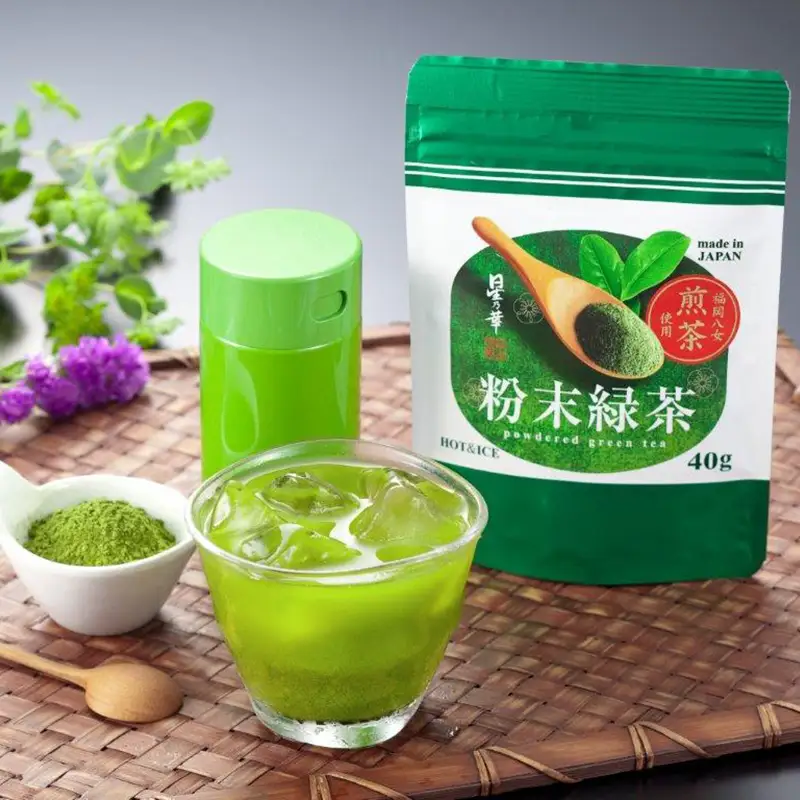 八女星野 粉末煎茶40g×5袋【A5-266】