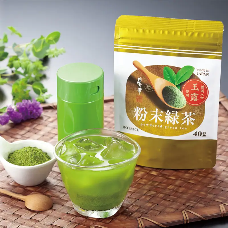 八女星野茶 星乃 玉露粉末茶40g×4袋【A5-272】