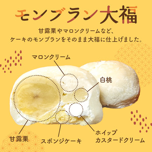 ミックス大福詰め合わせ 10個 【0107-001】 ﾌﾙｰﾂ大福 菓子 和菓子 ﾌﾙｰﾂ 大福 季節大福 餅 ｽｲｰﾂ ｷﾞﾌﾄ お土産 贈答