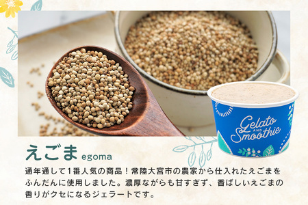 Gelato＆Smoothie えごまジェラート 6個 スイーツ アイス えごま 【ジェラート】【ho1381】
