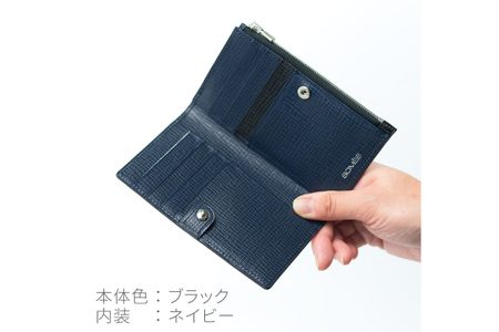 SOMES 財布 メンズ OF-07 フラグメントケース (ブラック) [ソメスサドル株式会社 北海道 砂川市 12260648-a] 