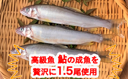 ぶつ切りゴロンゴロン鮎ぞうすい 280ｇ×5箱セット
