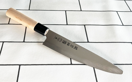 関刀神 和包丁 先丸 牛刀包丁 180mm