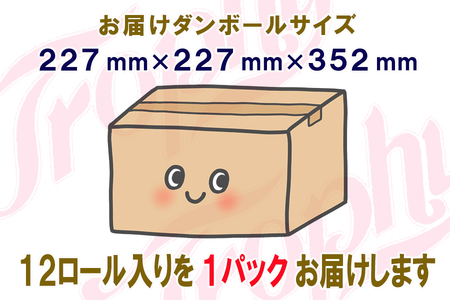 トイレットペーパー ダブル 12ロール (12個 × 1パック) トロフィー 日用品 エコ 防災 備蓄 消耗品 生活雑貨 生活用品 紙 ペーパー 生活必需品 柔らかい 再生紙 富士市 [sf077-039]