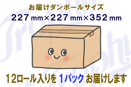 トイレットペーパー シングル 12ロール (12個 × 1パック) トロフィー 日用品 エコ 防災 備蓄 消耗品 生活雑貨 生活用品 紙 ペーパー 生活必需品 柔らかい 再生紙 富士市 [sf077-042]
