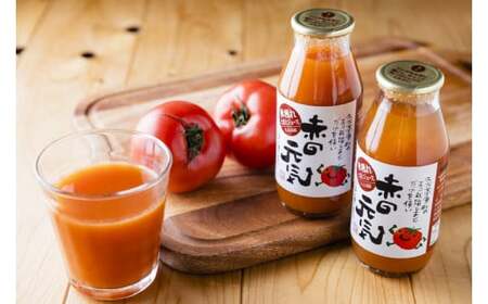トマト 加工 ジュース「赤の元気（12本セット）※秋穫れ白ラベル」｜朝食 野菜 ドリンク 無添加 健康 ギフト 贈答用 毎日 家庭用　家族 愛媛 久万高原町※離島への配送不可