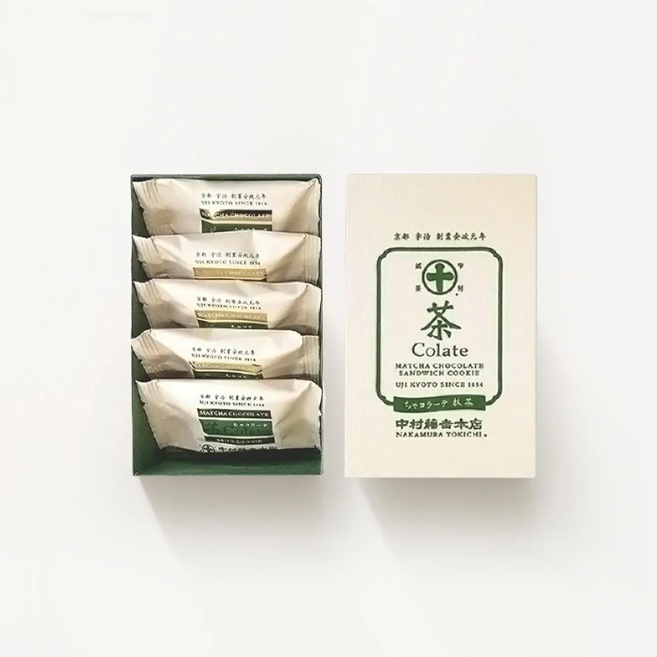 【中村藤吉本店】茶Colate 抹茶 5個入｜京都 老舗 お茶処 有名店 スイーツ 人気セット
