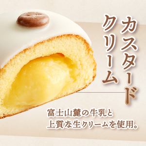 富士山頂 6個入 しっとりスポンジ 濃厚クリーム 特製カスタードクリーム ホワイトチョコ コーヒー味チョコ 洋菓子 お菓子 スイーツ デザート 静岡県 富士市 [sf084-009]