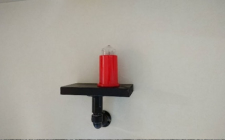 パイプインテリア インテリア パイプ 小物置き ディスプレイ台 壁面 物置 DIY 工作 関東  F5K-234