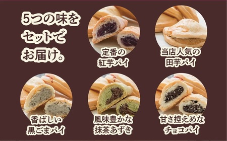 手作りパイ5種の詰め合わせ30個セット