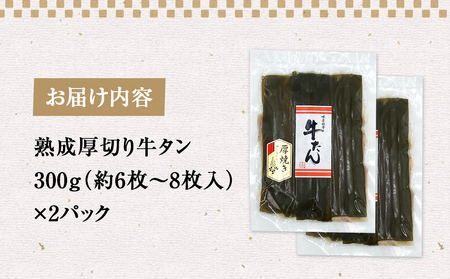 牛タン 600g 昆布〆厚焼き 冷凍 牛たん 宮城県 石巻市