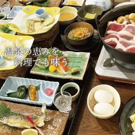 上湯温泉　神湯荘　宿泊券(1名様分)【1541658】