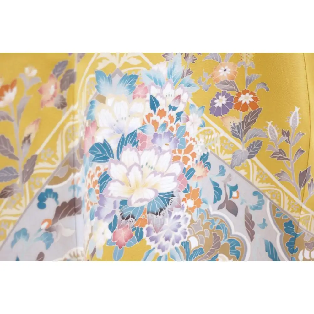 手描加賀友禅染　訪問着「華映」