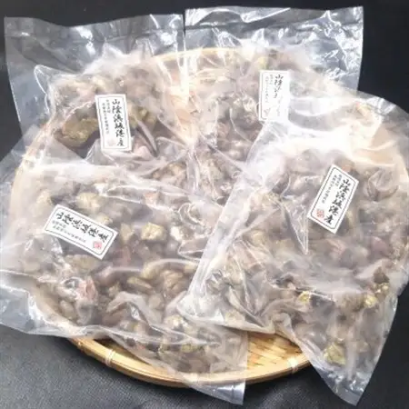 亀の手　500g×4袋　計2kg　兵庫県新温泉町　【配送不可地域：離島】【1089878】