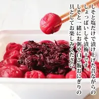 紀州南高梅　しそ田舎梅 kishusogo001A【kishusogo001A】