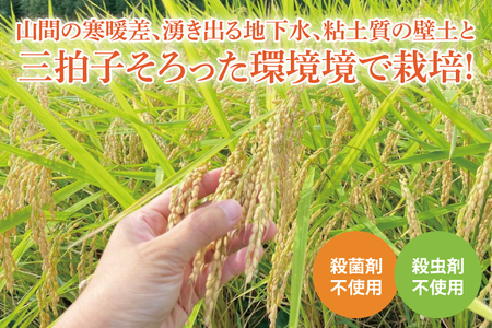 【茨城県共通返礼品・潮来市産】令和7年産米 栽培期間出来るだけ農薬を減らして作る「かすみ米」（コシヒカリ）玄米5kg 【げんまい 減農薬 こしひかり おいしい おこめ 安心 安全 健康】（KBE-108）