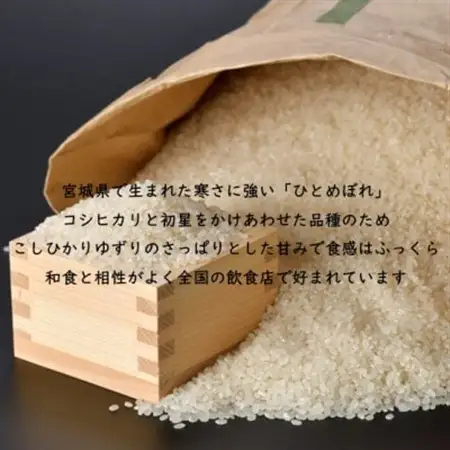令和7年産 ひとめぼれ 玄米10kg 宮城県村田町産【1545917】